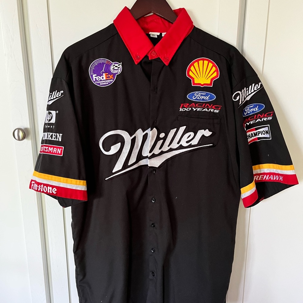 IndyCar Miller Pit Crew Shirt from Rahal. CART IRL Bobby Rahal